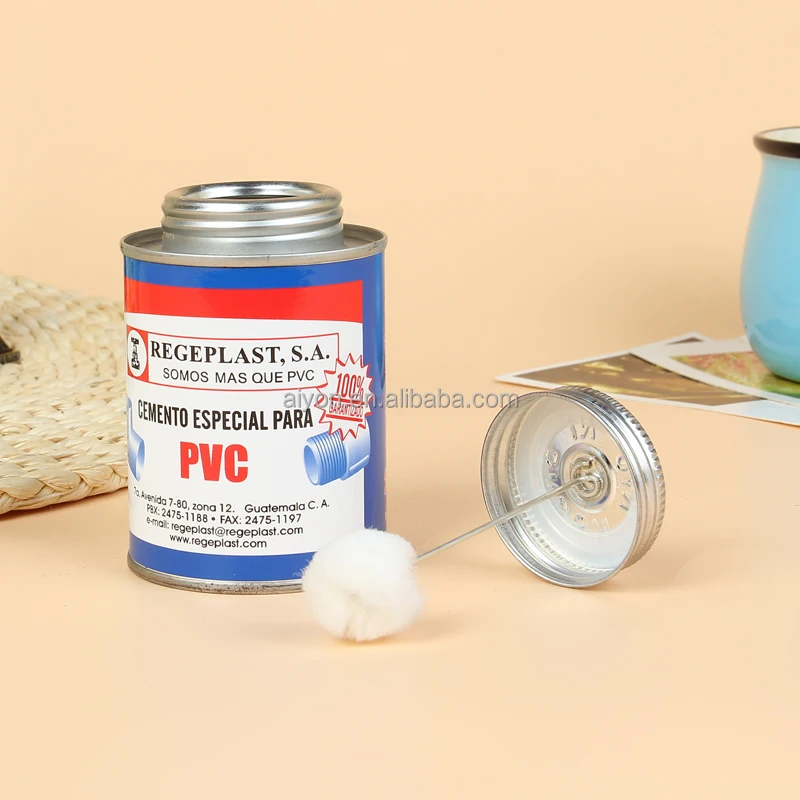 
PVC Cement Cans,pvc glue can with brush 