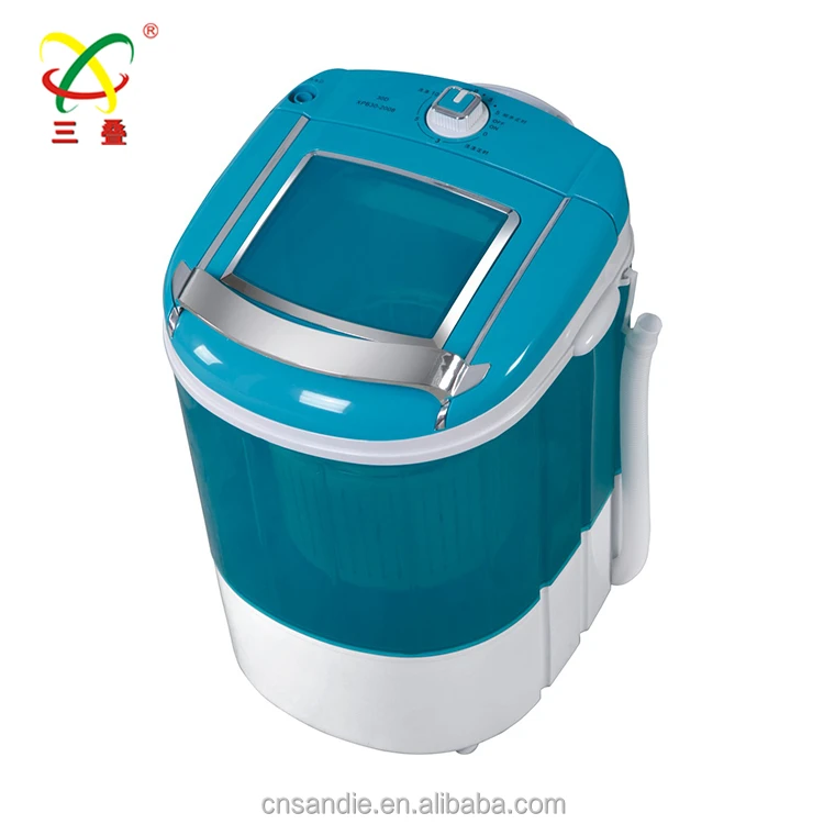 3.0kg single tub semi automatic mini portable washing machine