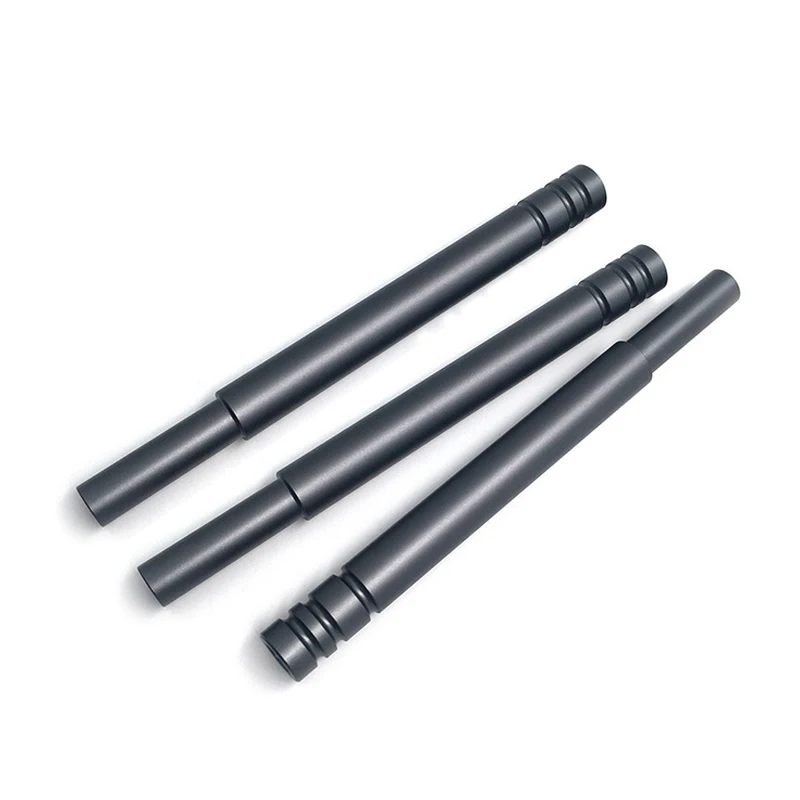 Turning telescopic internally threaded hollow pipe round anodized aluminum tube