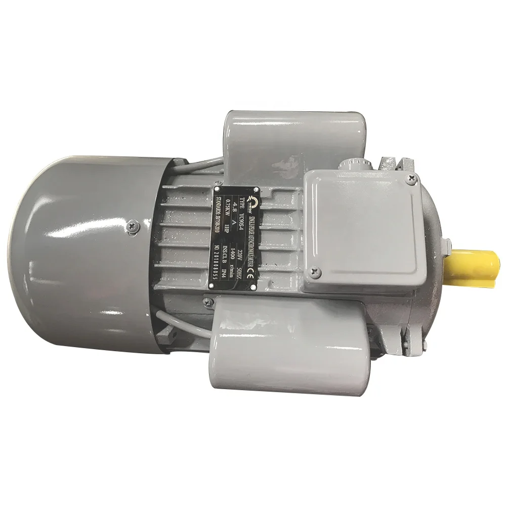 YC90S-4 Series Single-Phase Asynchronous Copper Wire Induction Motor Electric Motor