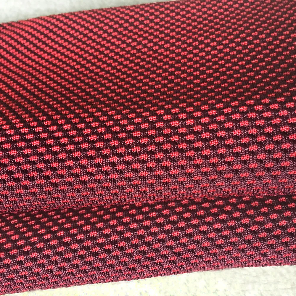 yarn dyed shoes upper material breathable fly knitted upper mesh fabric sport shoes fly knitting fabric