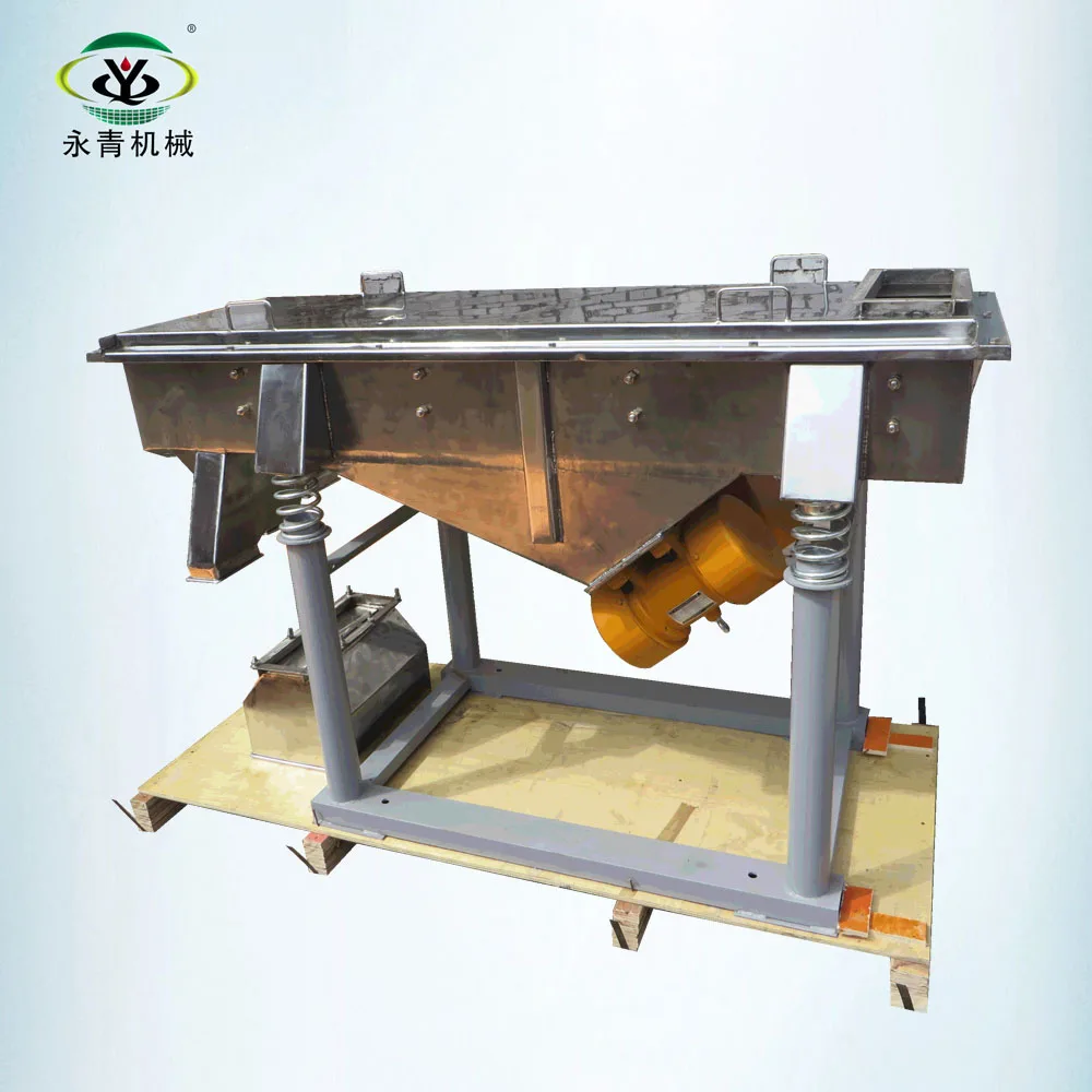 Factory supply linear type sand screen vibration for sea salt sieving