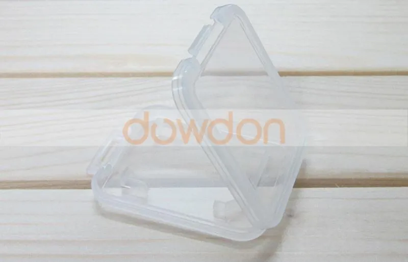 Semi Transparent Thin Mini 64G SD Memory Card Packaging Box