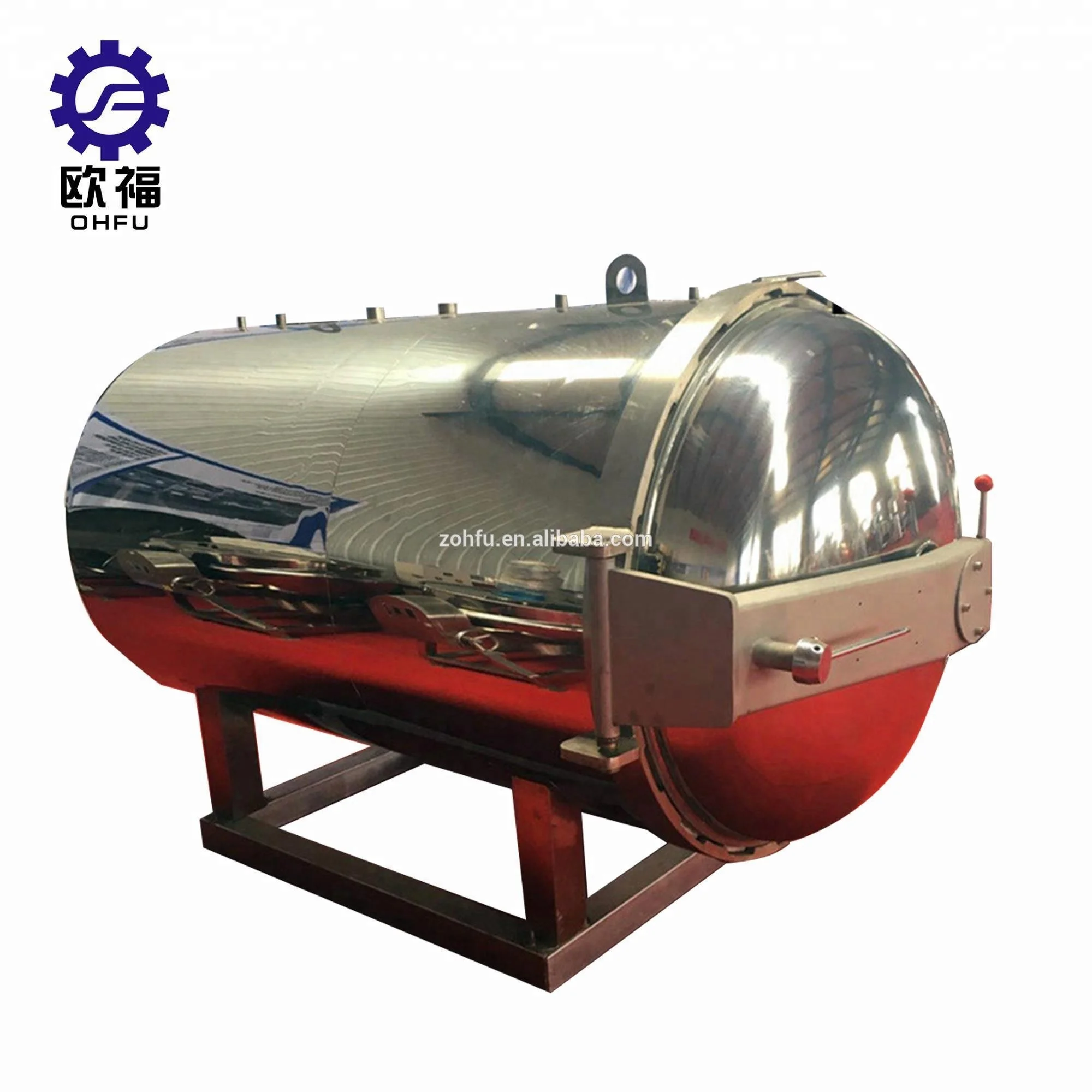 500L Horizontal Steam Sterilizer Autoclave Mushroom Sterilizer Machine price