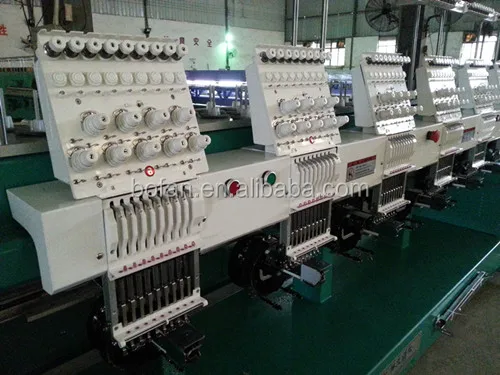 Computerized Cap Embroidering Machine with 8 heads 9,12,15 needles