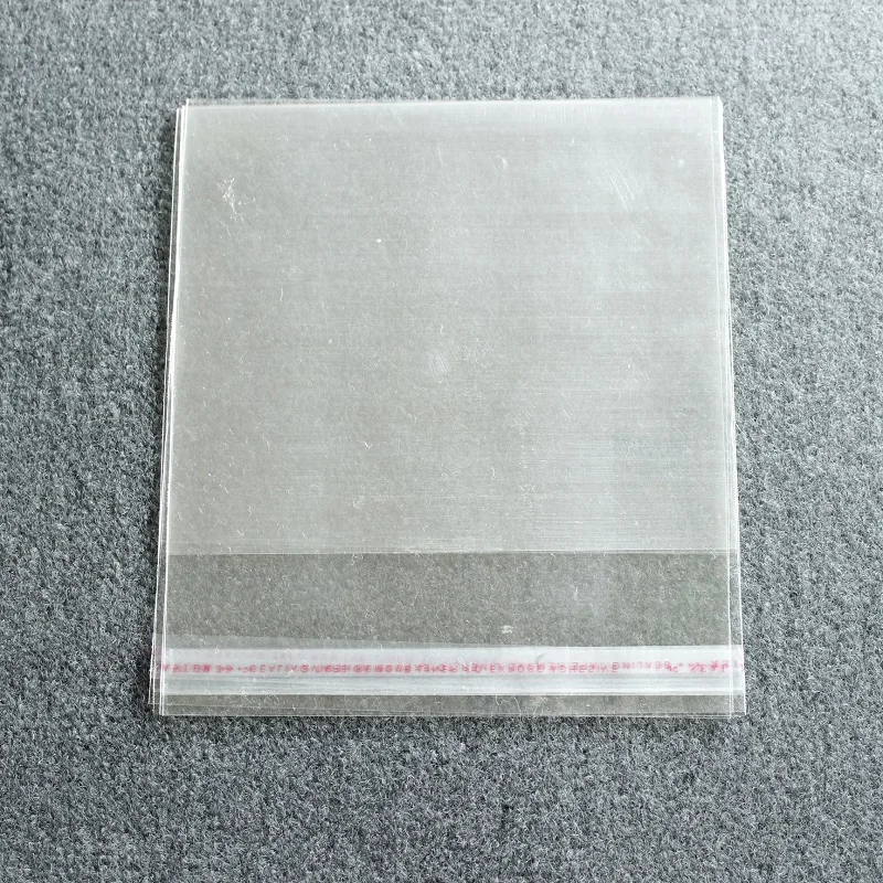 Custom Clear Self Adhesive Seal Plastic CD DVD Packing Bag