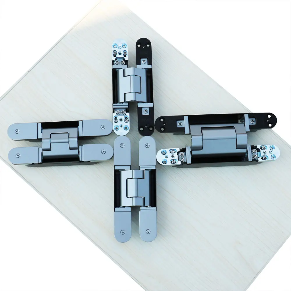 heavy duty concealed 3D hinge 180 degree open