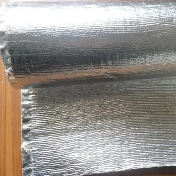 2mm Silicate Ceramic Glass Fibre Cloth with Both Side Aluminum