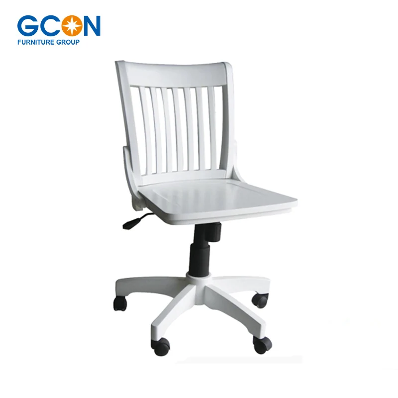 Vintage home office rubber wood task chair free shipping