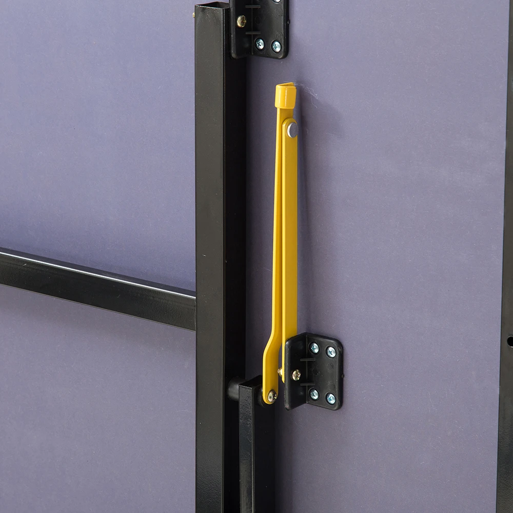 High quality indoor portable folding ping pong table tennis table set with wheels