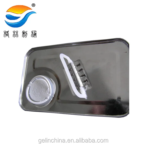 3L -5L SQUARE OIL TIN CAN WITH POUR SPOUT