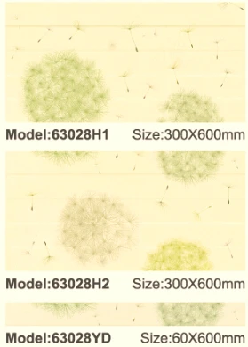 China Cheap Cream Color Glossy Ceramic Tiles for Wall 30*60