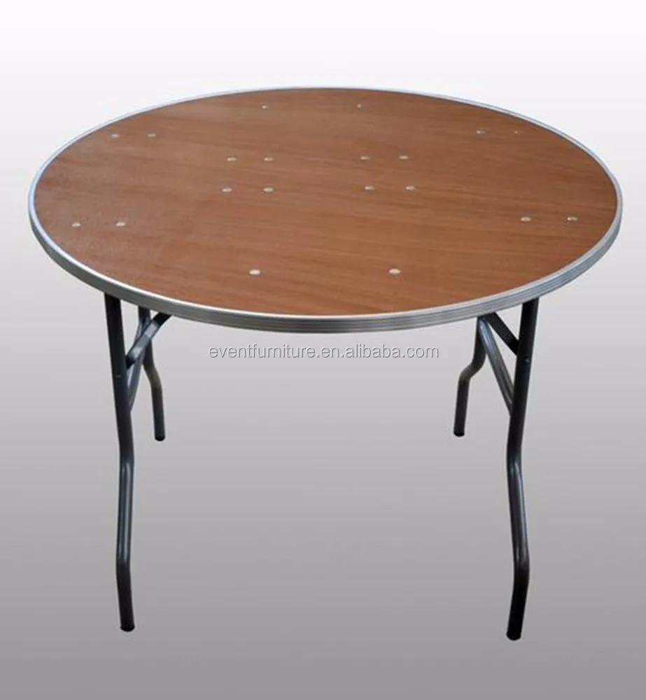 Qingdao eventfur restaurant banquet folding round table