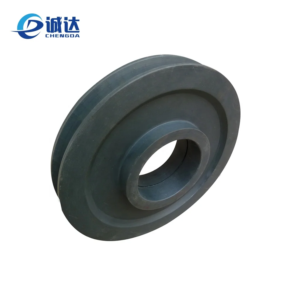 U groove plastic nylon timing belt pulley