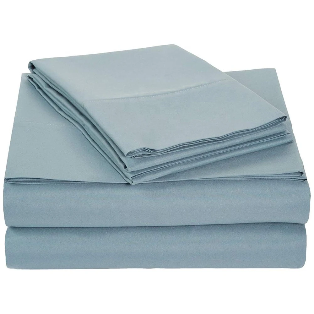 Wholesale 1800 thread count ultra soft wrinkle free Elastic Fitted 4pcs brushed microfiber Bed Sheet set