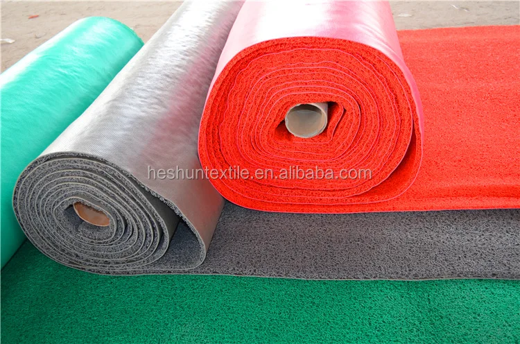 PVC Coil Roll Mat Cushion Mat Plastic Carpet Mat