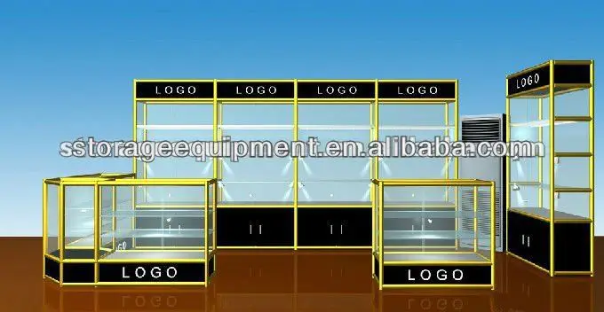 Hot selling Aluminium glass cheap display cabinets/glass cabinet