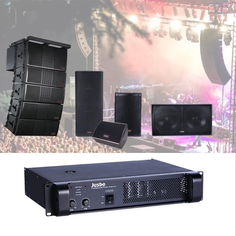 
pro speaker linearray audio system amplifier channel power amplifier for PA system 