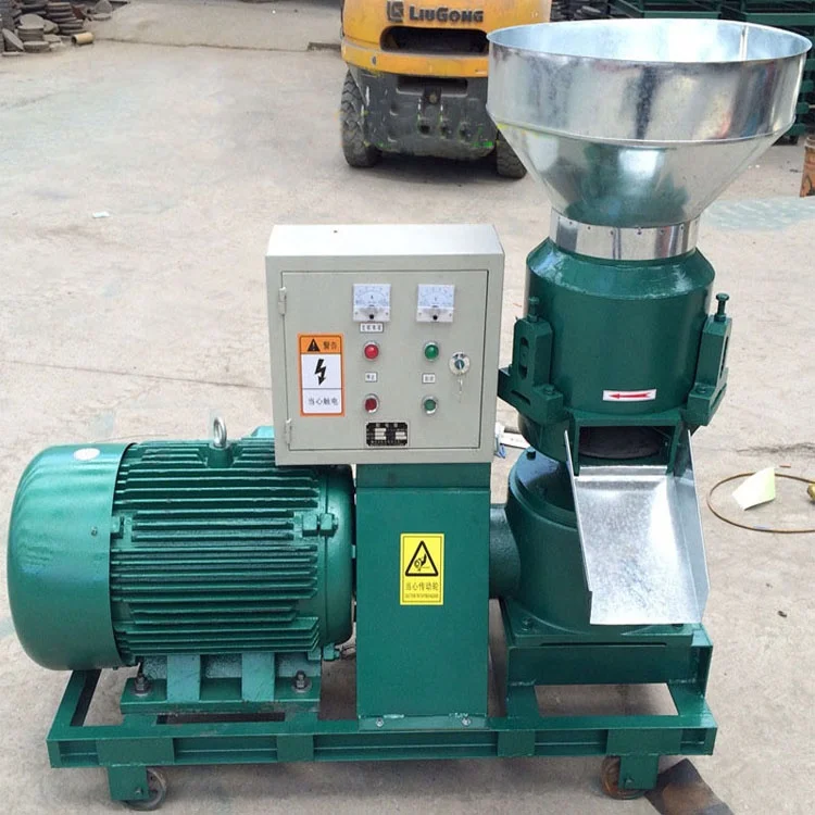 Pellet Feed Machine Rice Husks Cotton Stalks Weeds Pellet Making Machine Wood