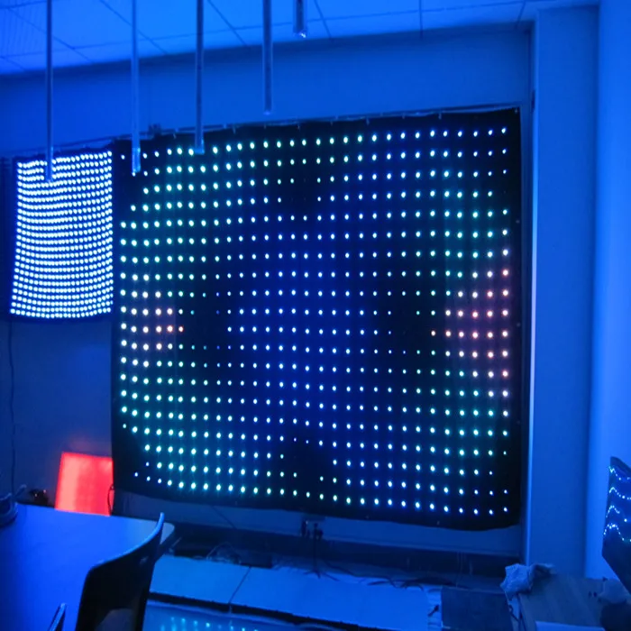 Durable dj effect lighting  led flexible curtain