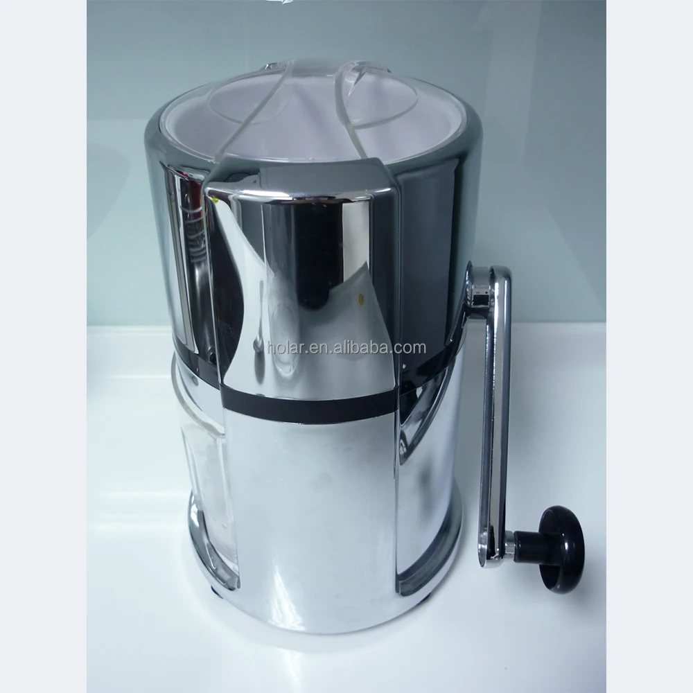 [Holar] Taiwan Made Hand Crank Ice Shaver with Stainless Steel Blades