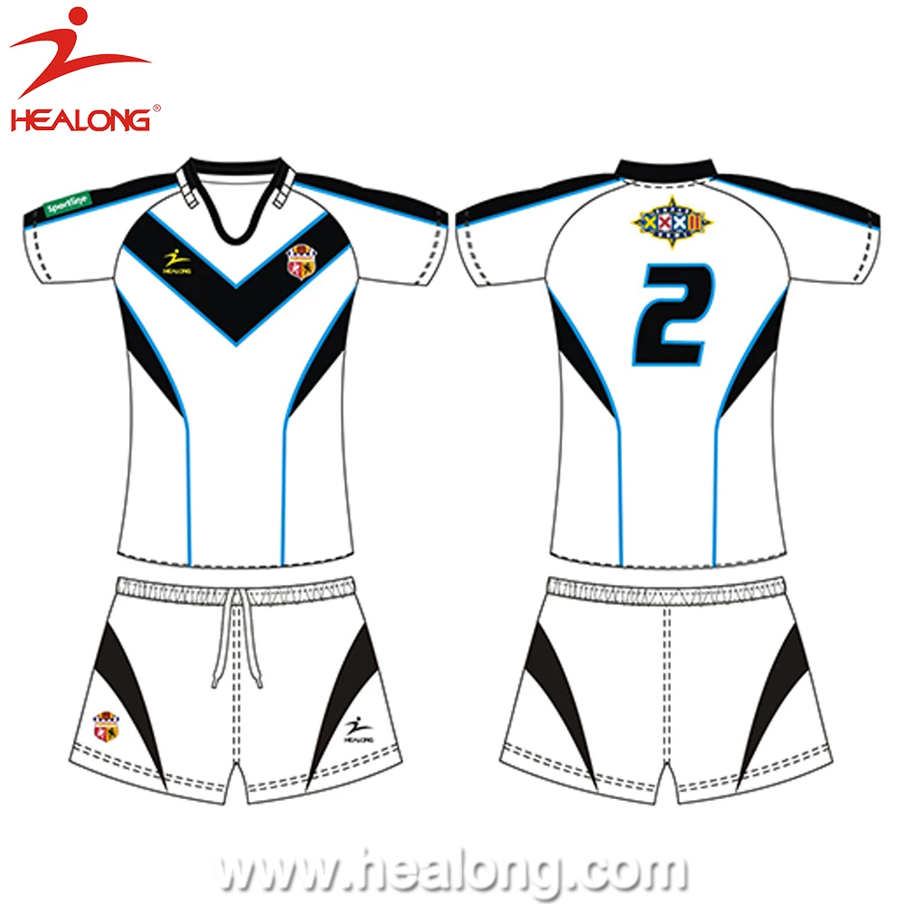 
Sublimation Rugby League Uniform Design Custom Made Tight Fit Rugby Shorts 