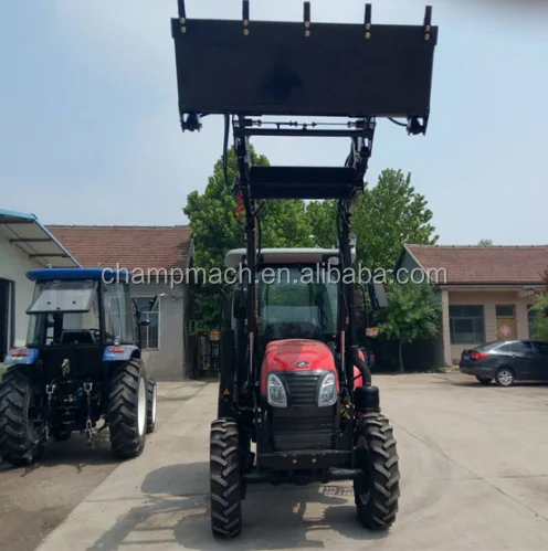 cheap best 100-180hp farm tractors with front end loader and back hoe