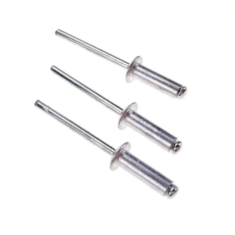 Truss Head Aluminum Pop Rivets Open Head Style , 3 X 10 mm Rivet Fastener Blind for Automotive