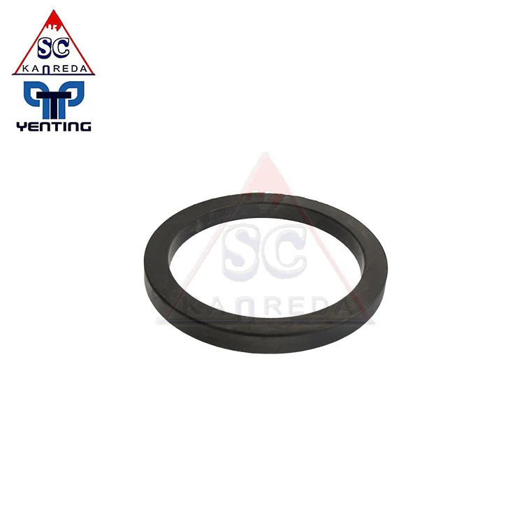 Concrete pump rubber seal ring for pipe and flange