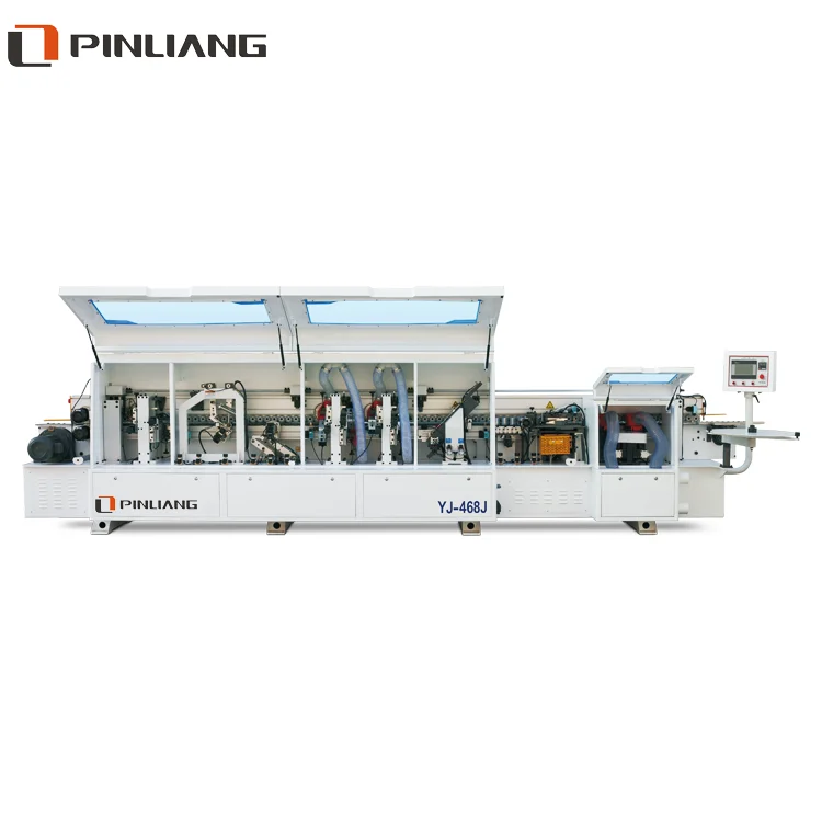 YJ-468J хорошая цена Для закругления уголков и предварительно фрезерный функции высокая эффективность автоматический кромкооблицовочный станок для кромки
