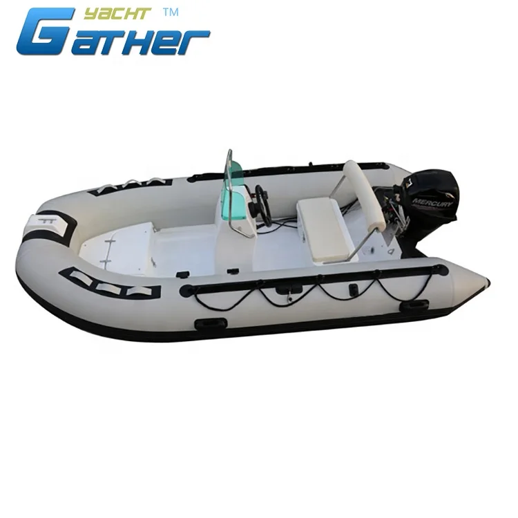 HOT SALE New fishing rib boat/rigid inflatable boat for sale from gather sport yacht factory