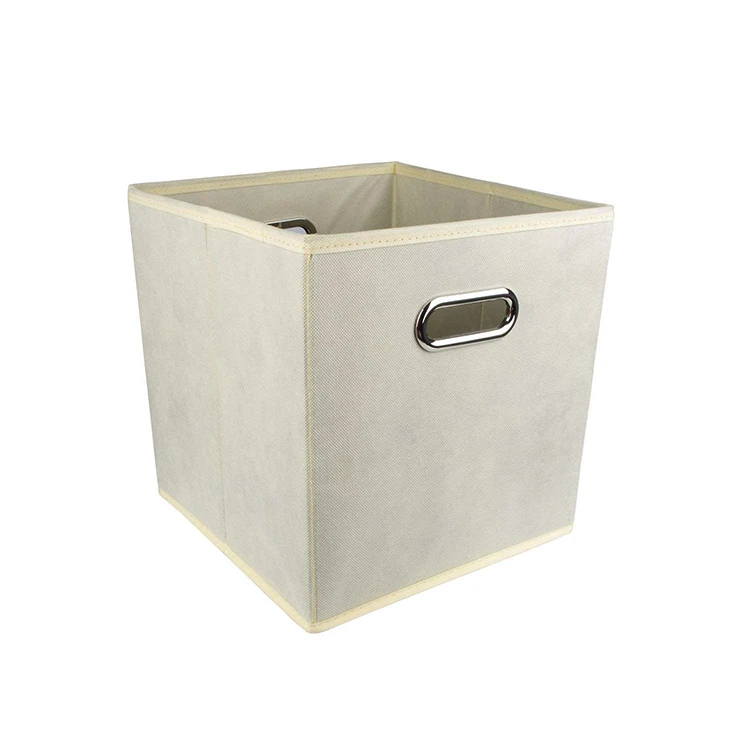 Eco-friendly cloth container non woven fabrics storage bin box for home goods