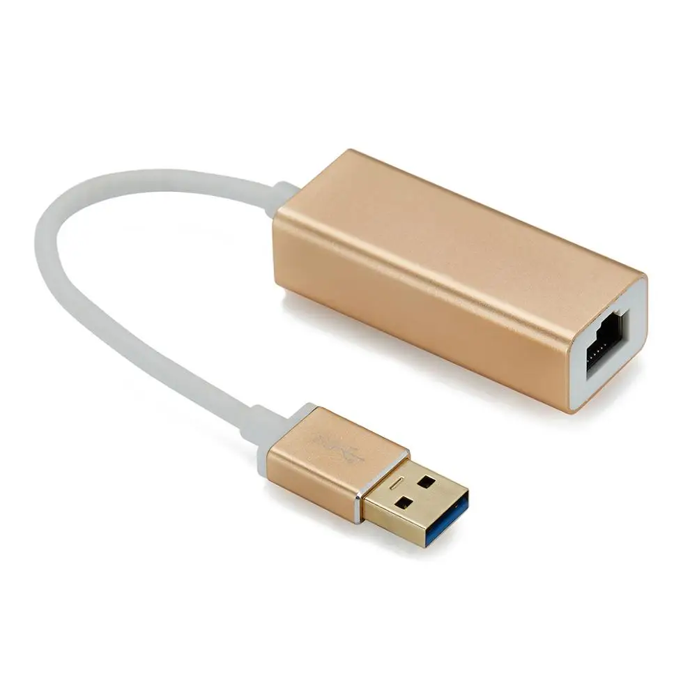 USB 3.0  to  fast ethernet adapter  RTS8153  Gigabit Ethernet RJ45 External Network Card LAN Adapter 10/100/1000Mbps