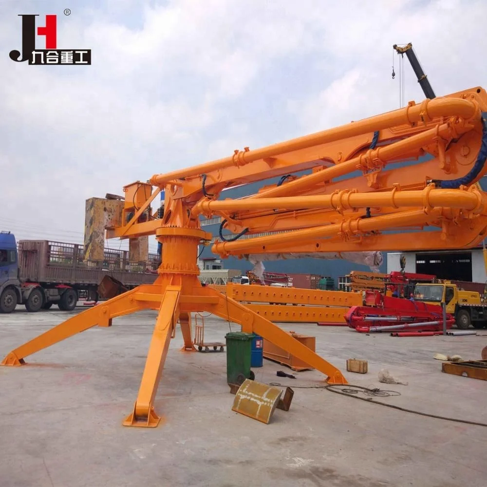 
HOT! 13m 15m 17m 18m Mobile Hydraulic Concrete Placing Boom , Spider concrete Placing Boom concrete distributor in Vietnam 