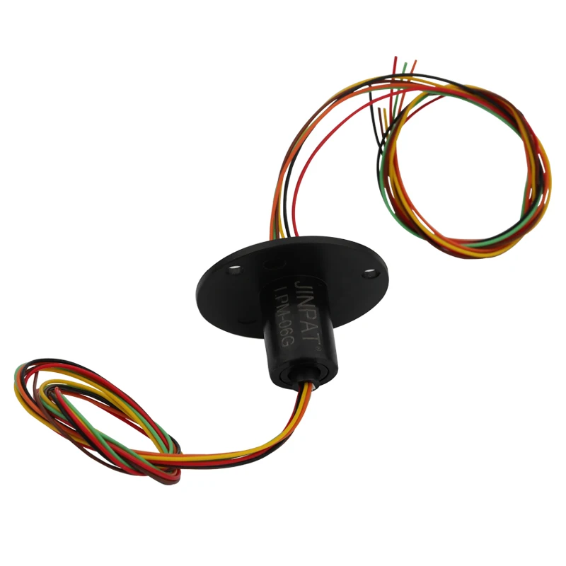 6-Wire Small High-precision Slip Ring with Long Service Life,for Servo Motors
