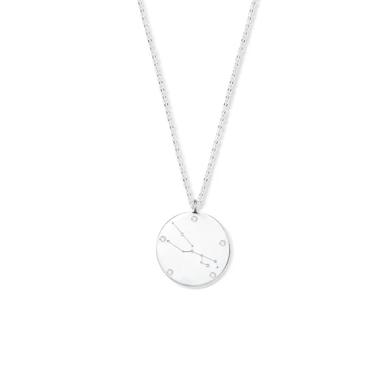 2019 Custom Twelve Constellations Necklace Strling Silver Custom Zodiac Necklace Pendant