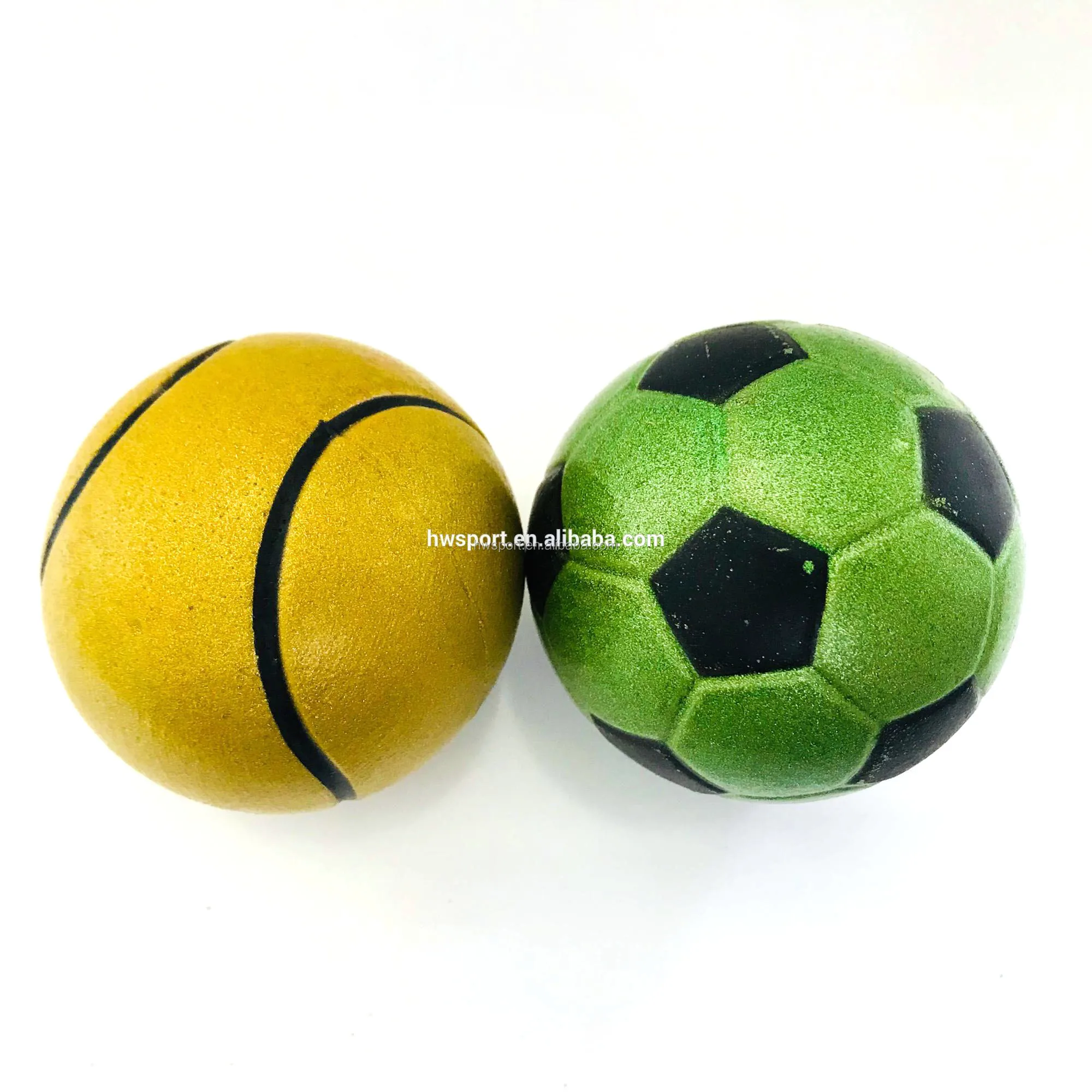 2024 New High Quality High Density Rubber Yoga Balls Professional Deep Muscle Therapy Exercise Balls With Logo Printed