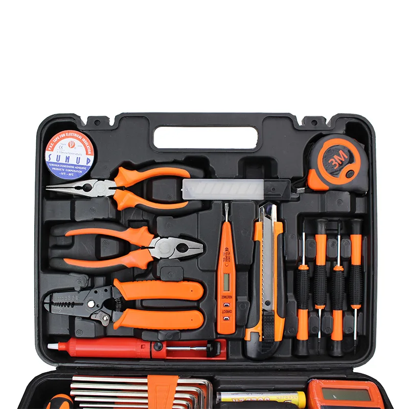
30PCS Electrician bmc box Household function Home Repair Hardware Hand Practical Tools set Combination Suit Maintenance Tool kit 