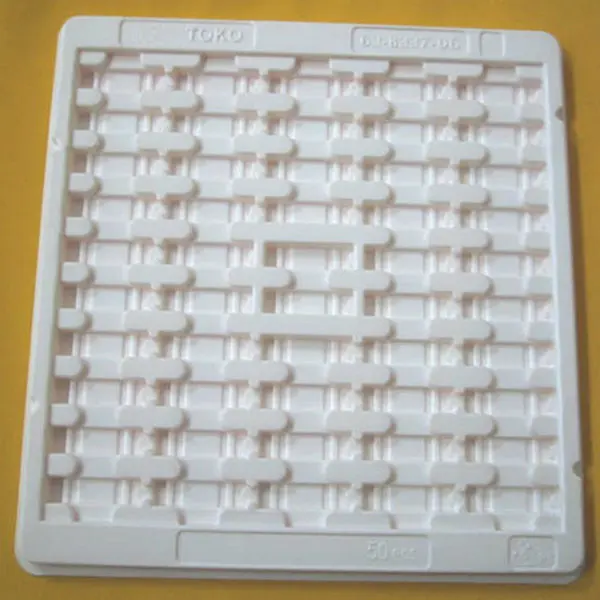 plastic storage trays with dividers, Plastic blister tray