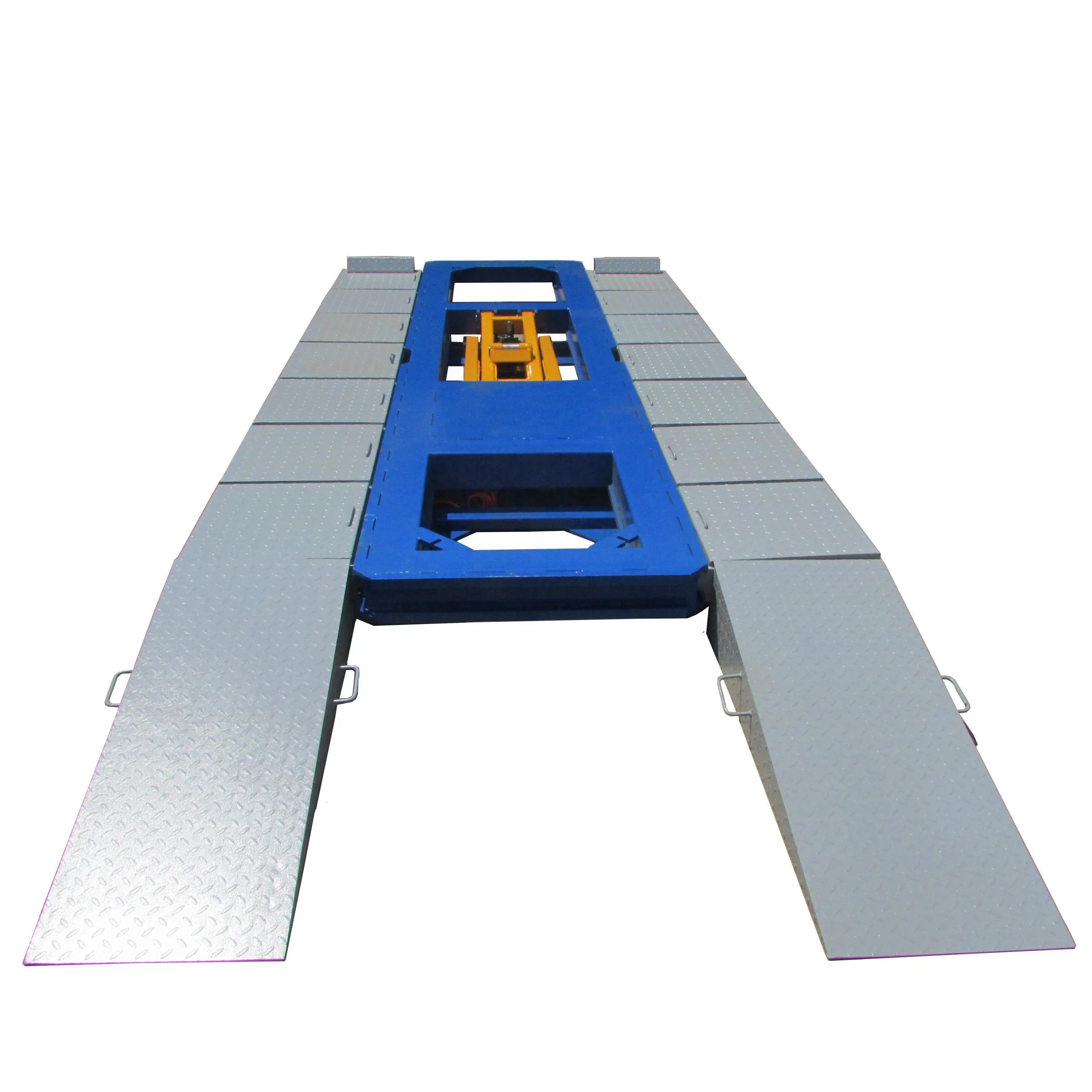 Car body collision repair frame bench Auto body repair puller with scissor lift