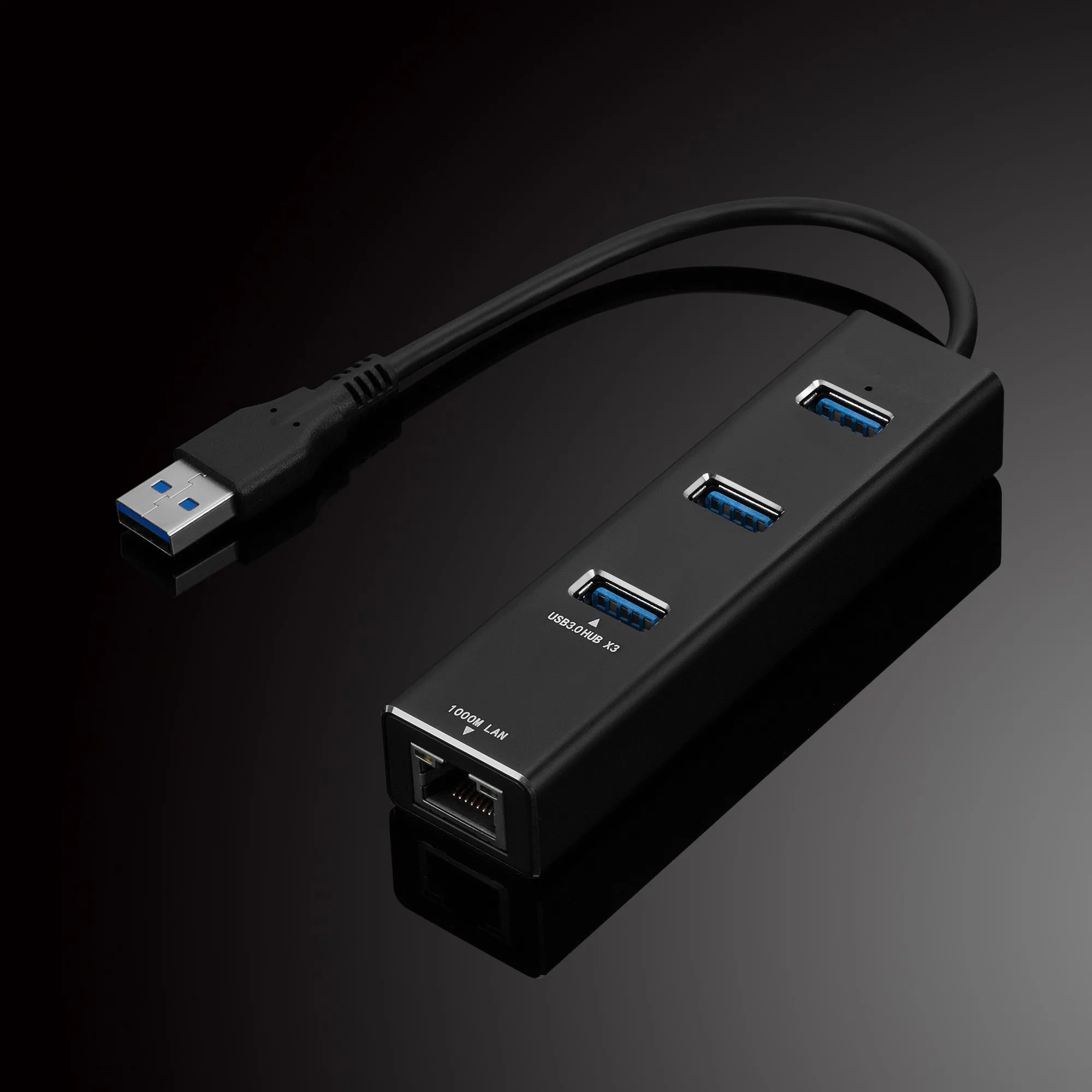 3 порта usb 3,0 хаб gigabit RJ45 сети ethernet USB3.0 концентратора