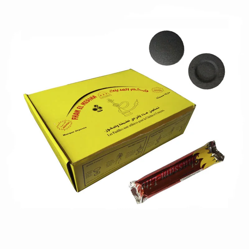 60 рулонов * 6 коробок для упаковки угля для кальяна