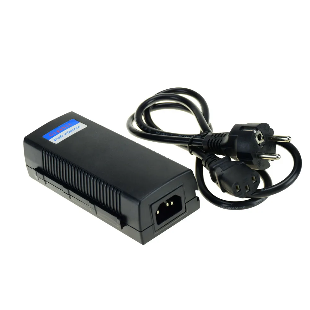 52V 0.58A  powerline ac dc adapter POE Adapter Injector Power Supply Ethernet Adapter