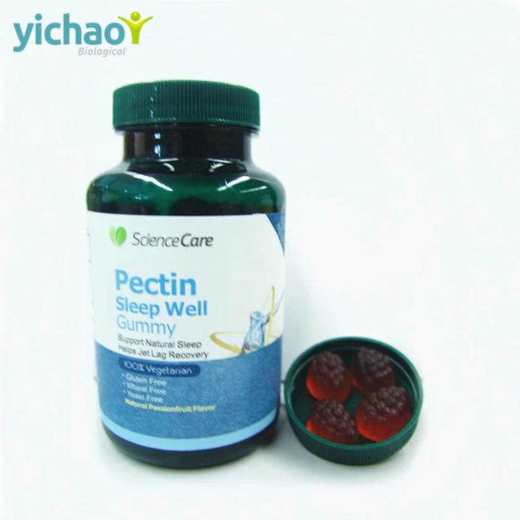 Yichao vegan Pectin Melatonin Sleep well supplement Gummy