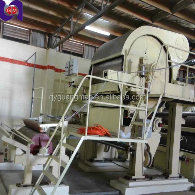 pulp and paper industry pulp to jumbo reel making machines for making rolling paper