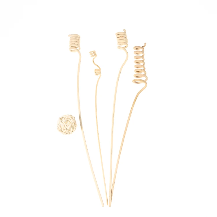 high quality flower gift aroma rattan reed diffuser Wooden Sticks Paper Flower for office