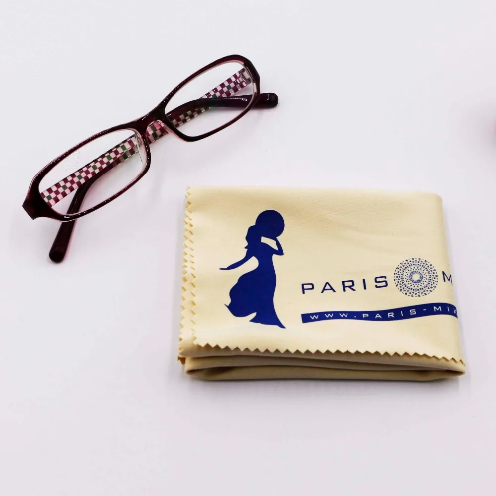 Bulk microfiber eyeglasses cleaning cloth lens cleaning cloth