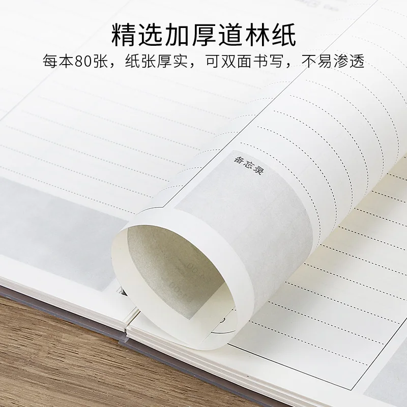 pp hardcover spiral journal pocket notebook A6 with  square/lined/blank pages custom logo elastic bound spiral notebook