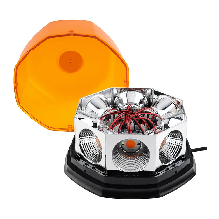 LED Strobe Amber Warning Flashing Bright Waterproof Emergency Vehicle beacon Lights for Cars and Trucks