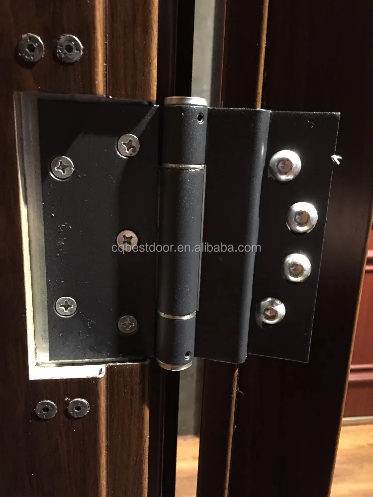 
EN ISO certified galvanized steel 12mm MDF armored entrance door with polyurathane filling 